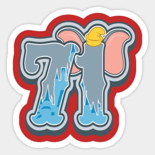 Elephant Magic Opening Day Sticker